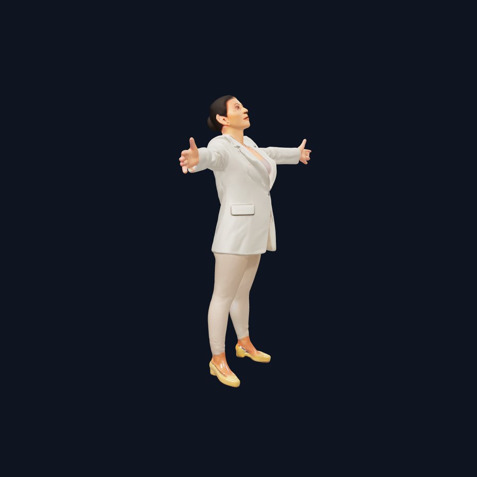 Tan Business Attire model pack